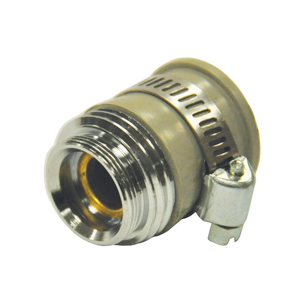 B & K Danco 55/64 in.-27 or Female3/4 in. in. Brass Female/Male Garden Hose Aerator Adapter 9D00010514 - main
